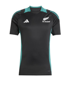Rugby All Blacks: All Blacks Performance T-Shirt Black/Pure Teal 2025/2026