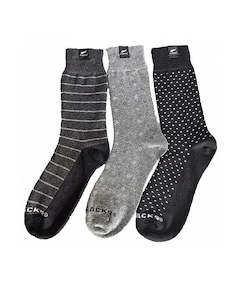 All Blacks Business Socks - 3pk