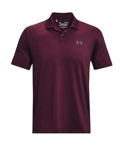 Under Armour 3.0 Performance Polo Shirt Dark Maroon