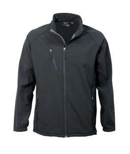 Mens Jackets: Mens PRO2 Softshell Jacket Black