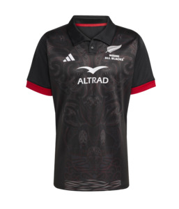 Mens Jerseys: Māori All Blacks Home Jersey 2025/2026