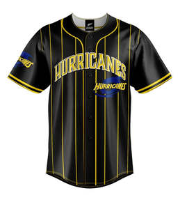 Rugby Super Rugby Hurricanes: Hurricanes Slugger Baseball Shirt