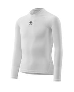 SKINS Kid's Series-1 Long Sleeve Top White
