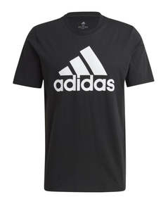 Adidas Big Logo Ess T-Shirt Black