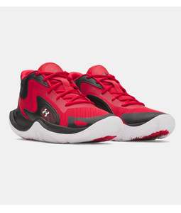 Mens: Under Armour Jet '25 Basketball Shoes Red/Black