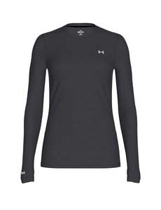 Womens T Shirts Polos: Under Armour Women's Base™ 2.0 Baselayer Top Black