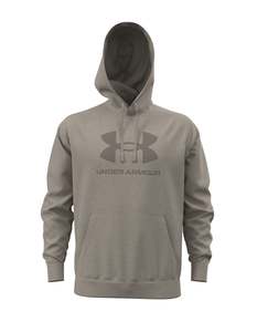 Sale: Under Armour Rival Fleece Big Logo Hoodie Timberwolf