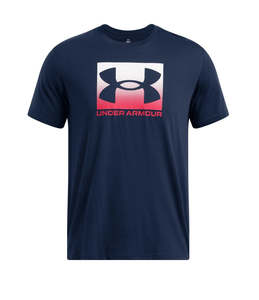 Sale: Under Armour Men's Boxed Sports T-Shirt Academy/Red