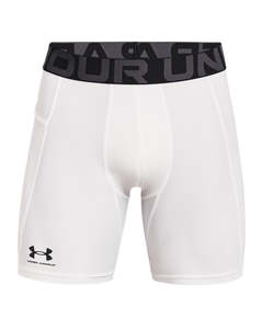 Mens: Under Armour Mens HG Armour Shorts White