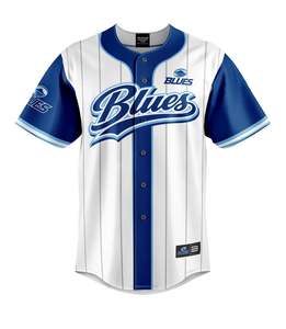 Rugby: Blues 'Shortstop' Baseball Shirt