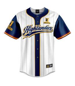 Rugby: Highlanders 'Shortstop' Baseball Shirt