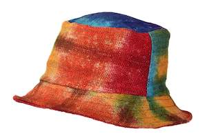 Bucket Hat: Hemp Hat Bucket Tie Dye Classic Design