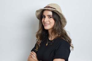 Crochet: Crochet Hat Silk Line  White Hemp Cotton