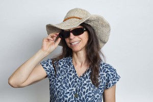 Crochet: Crochet Garden Lady White Hat
