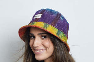 Bucket Design Hemp Hats: Bucket Tie Dye Hemp Hat