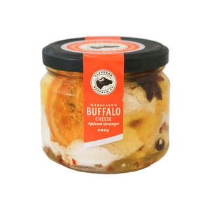 New Zealand Cheese Month: Clevedon Buffalo Co. Spiced Orange Marinated Buffalo Cheese