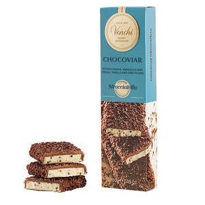 Chocolate: Venchi Chocoviar Stracciatella Bar