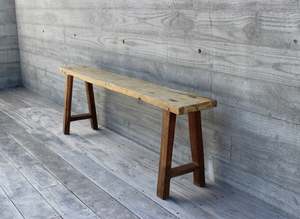 Furniture: Teak Bench No.4