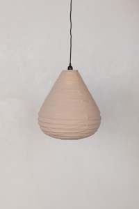 Tear Drop Lantern — Warm Beige