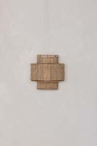 Lighting: Tulum Wall Sconce — Natural