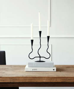 Circa Triple Candle Holder