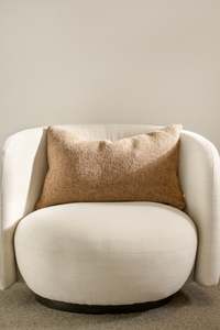 Textiles: Cyprian Cocoa Lumbar Cushion