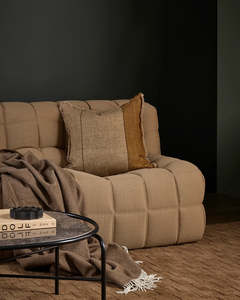 Textiles: Frankton Caramel Cushion 50 x 50cm