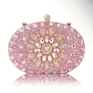 Wedding Accessories: Diamond Clutch Handbags