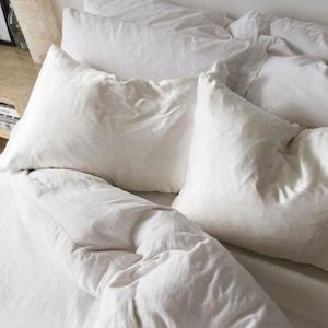 Penney Bennett: Silk Pillowcase in Ivory