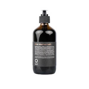 Oway Mens Range: Oway Silver Steel Hair Bath