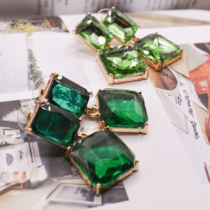 Square Vintage Style Earrings