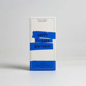 Wild Emery Happy F**king Birthday Shower Steamer
