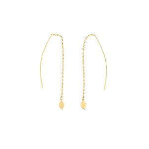 Products: Eden leaf drop earrings Sachii