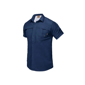Products: Men’s Gariep Shirt S/S – Navy – SA Clothing Limited