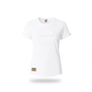 Products: Ladies T-Shirt – Embroidered White – SA Clothing Limited