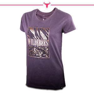Short Sleeve Animal Instinct Block T-Shirt Ladies – SA Clothing Limited