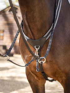 Breastplates & Martingale Fountain City Saddlery: Le Mieux Arika Elasticated Breastplate