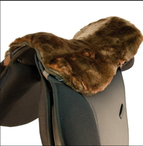 Saddle Accessories Fountain City Saddlery: Roma Merino Seat Saver Black