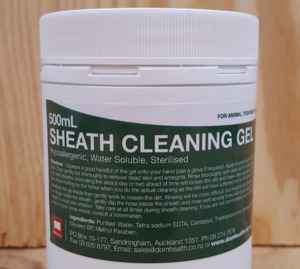 Sheath Cleaning Gel