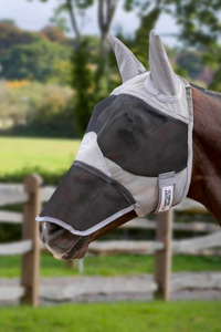 Flies & Sun Fountain City Saddlery: Le Mieux Comfort Shield Full Mask