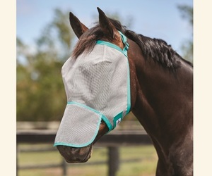 Flies & Sun Fountain City Saddlery: Saxon Buzz Away Fly Mask w/ Nose