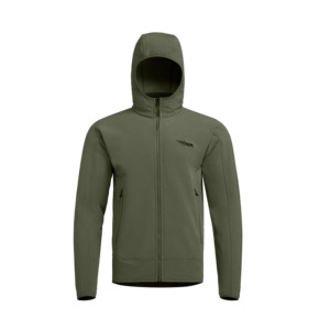 Sitka Gear: Sitka Alpha Fleece Hooded Jacket - Olive Green