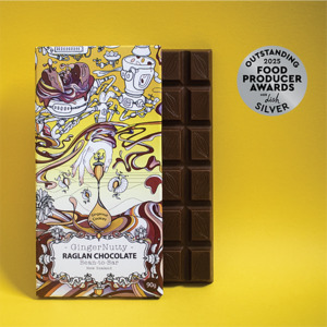 Chovolate bar gingernutty (organic) 90g