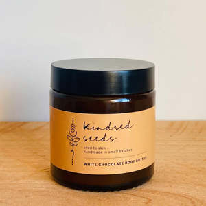 Products: White Chocolate & Kawakawa Body Butter 70g