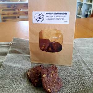 Chocolate-Walnut Buscuits (Organic)
