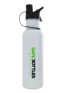 Products: 750ml SafeBottle White - SafeBottlesSafeBottles - saving you, saving the planet