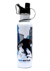 750ml SafeBottle Skate - SafeBottlesSafeBottles - saving you, saving the planet