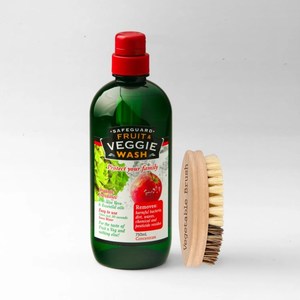 Products: 2 x Veggie Wash 750mL + Vegetable Brush