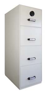 Challenger Fire Filing Cabinet 4Dr- 90min EL