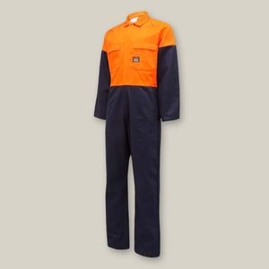 Products: Hard Yakka Overall Day Cotton Zip Long Sleeve SafeTradie